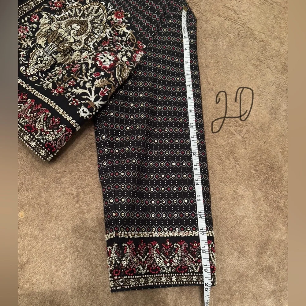 Soft Surroundings beaded gorgeous bolero jacket size XL - Picture 4 of 10